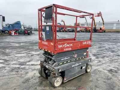 2015 Skyjack SJIII 3219 19' Electric Scissor Lift Man Aerial Platform bidadoo