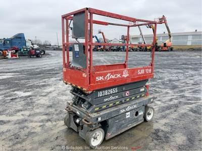 2015 Skyjack SJIII 3219 19' Electric Scissor Lift Man Aerial Platform bidadoo