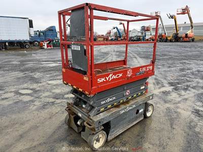2015 Skyjack SJIII 3219 19' Electric Scissor Lift Man Aerial Platform bidadoo