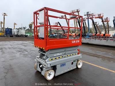2015 Skyjack SJIII 3219 19' Electric Scissor Lift Man Aerial Platform bidadoo