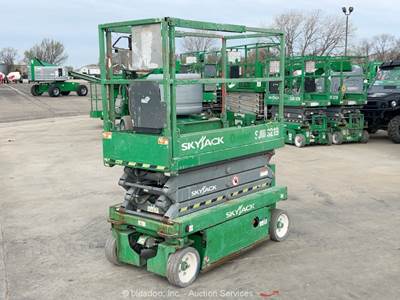 2014 Skyjack SJIII 3219 19' Electric Scissor Lift Man Aerial Platform bidadoo