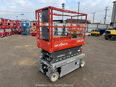 2016 Skyjack SJIII 3219 19' Electric Scissor Lift Man Aerial Platform bidadoo