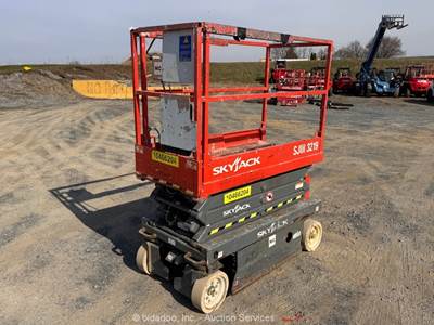2016 Skyjack SJIII-3219 19' Electric Scissor Lift Man Aerial Platform bidadoo