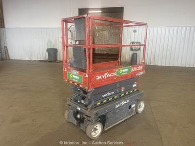 2015 Skyjack SJIII 3219 19' Electric Scissor Lift Man Aerial Platform bidadoo