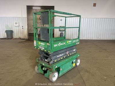 2014 Skyjack SJIII 3219 19' Electric Scissor Lift Man Aerial Platform bidadoo