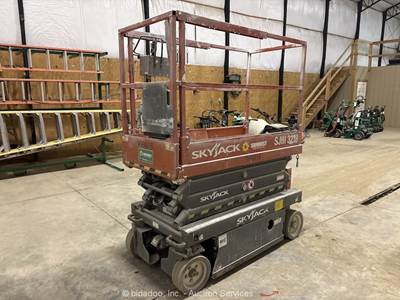 2016 Skyjack SJlll 3219 19' Electric Scissor Lift Man Aerial Platform bidadoo