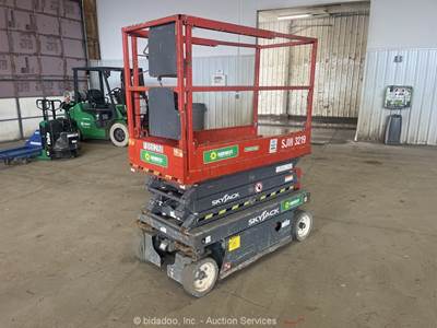 2016 Skyjack SJIII 3219 19' Electric Scissor Lift Man Aerial Platform bidadoo