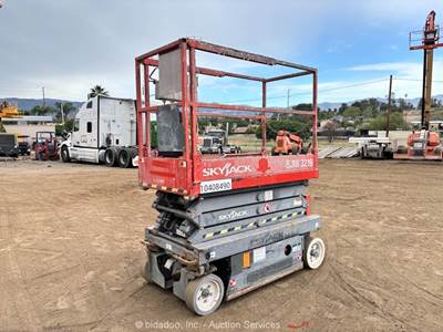 2015 Skyjack SJIII 3219 19' Electric Scissor Lift Man Aerial Platform bidadoo