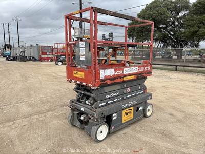 2018 Skyjack SJIII 3219 19' Electric Scissor Lift Man Aerial Platform bidadoo