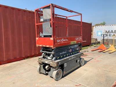 2016 Skyjack SJIII-3219 19' Electric Scissor Lift Man Aerial Platform bidadoo