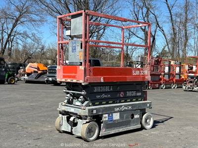 2016 Skyjack SJIII-3219 19' Electric Scissor Lift Man Aerial Platform bidadoo