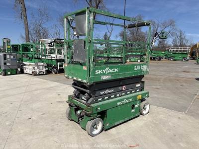 2016 Skyjack SJIII 3219 19' Electric Scissor Lift Man Aerial Platform bidadoo
