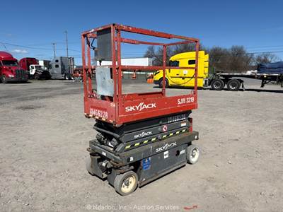 2016 Skyjack SJIII 3219 19' Electric Scissor Lift Man Aerial Platform bidadoo