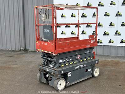 2019 Skyjack SJIII 3219 19' Electric Scissor Lift Man Aerial Platform bidadoo