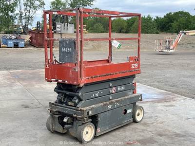 2019 Skyjack SJIII 3219 19' Electric Scissor Lift Man Aerial Platform bidadoo