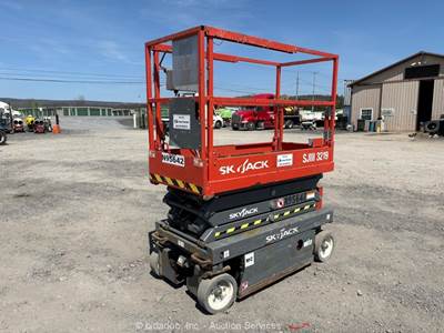2016 Skyjack SJIII-3219 19' Electric Scissor Lift Man Aerial Platform bidadoo