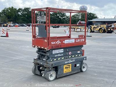 2017 Skyjack SJIII-3219 19' Electric Scissor Lift Man Aerial Platform bidadoo