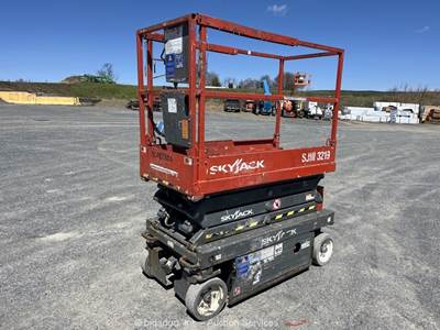 2016 Skyjack SJIII 3219 19' Electric Scissor Lift Man Aerial Platform bidadoo