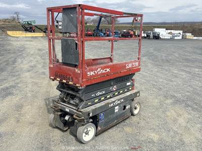 2016 Skyjack SJIII-3219 19' Electric Scissor Lift Man Aerial Platform bidadoo
