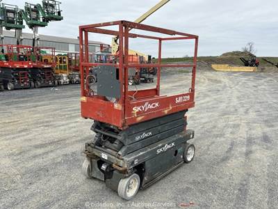 2015 Skyjack SJIII-3219 19' Electric Scissor Lift Man Aerial Platform bidadoo