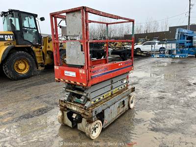 2008 Skyjack SJIII 3219 19' Electric Scissor Lift Man Aerial Platform bidadoo