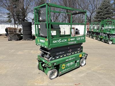 2016 Skyjack SJIII 3219 19' Electric Scissor Lift Man Aerial Platform bidadoo