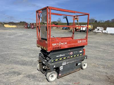 2016 Skyjack SJIII 3219 19' Electric Scissor Lift Man Aerial Platform bidadoo