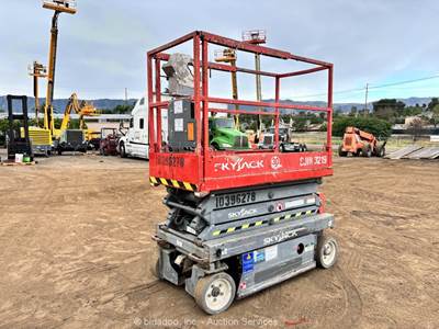 2015 Skyjack SJIII 3219 19' Electric Scissor Lift Man Aerial Platform bidadoo