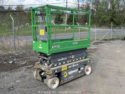 2017 Skyjack SJIII-3219 19' Electric Scissor Lift Man Aerial Platform bidadoo