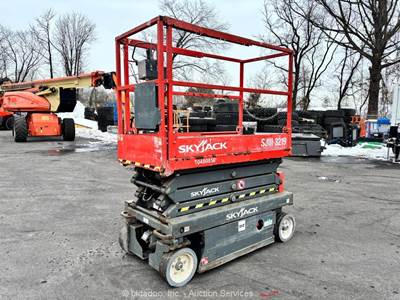 2016 Skyjack SJIII-3219 19' Electric Scissor Lift Man Aerial 24V DC bidadoo