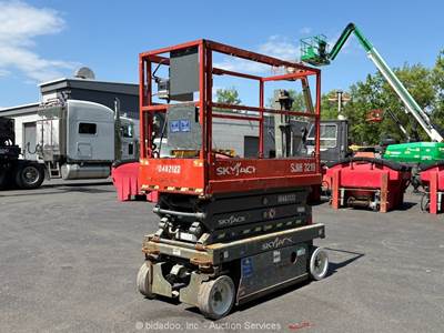 2016 Skyjack SJIII3219 19' Electric Scissor Lift Man Aerial Platform bidadoo