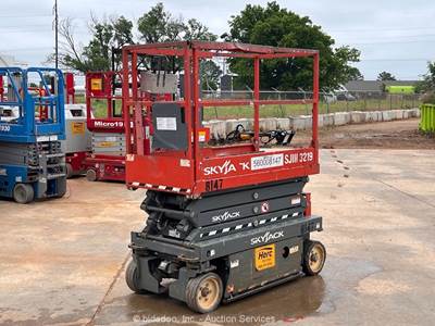 2016 Skyjack SJIII 3219 19' Electric Scissor Lift Man Aerial Platform bidadoo