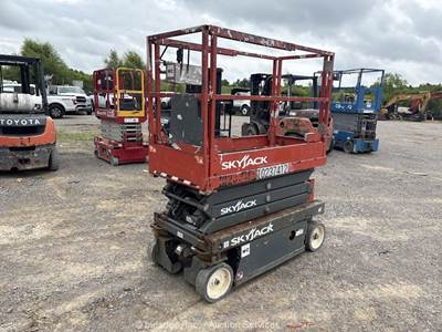 2018 Skyjack SJIII-3219 19' Electric Scissor Lift Man Aerial Platform bidadoo