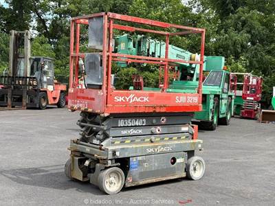 2015 Skyjack SJIII3219 19' Electric Scissor Lift Aerial Manlift bidadoo