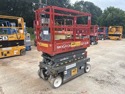 2018 Skyjack SJIII-3219 19' Electric Scissor Lift Man Aerial Platform bidadoo