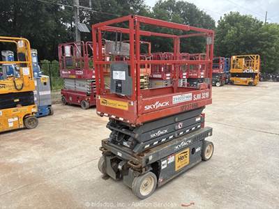 2018 Skyjack SJIII-3219 19' Electric Scissor Lift Man Aerial Platform bidadoo