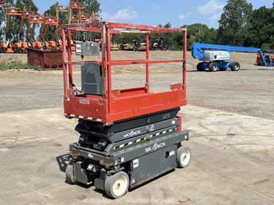 2020 Skyjack SJIII-3219 19' Electric Scissor Lift Man Aerial Platform bidadoo