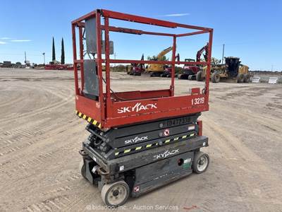 2016 Skyjack SJIII-3219 19' Electric Scissor Lift Man Aerial Platform bidadoo