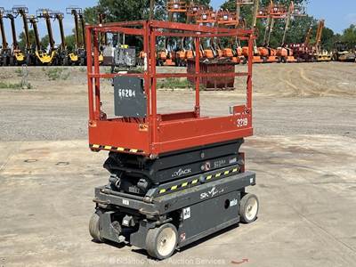 2019 Skyjack SJIII-3219 19' Electric Scissor Lift Man Aerial Platform bidadoo