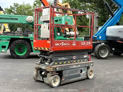 2015 Skyjack SJIII-3219 19' Electric Scissor Lift Man Aerial Platform bidadoo