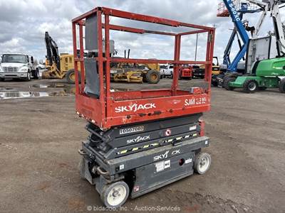 2016 Skyjack SJIII-3219 19' Electric Scissor Lift Man Aerial Platform bidadoo