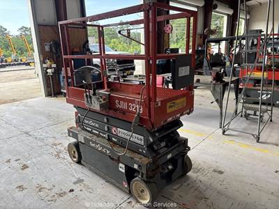2019 Skyjack SJIII-3219 19' Electric Scissor Lift Man Aerial Platform bidadoo