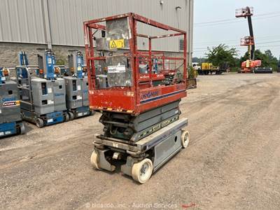 2012 Skyjack SJIII-3219 19' Electric Scissor Lift Man Aerial Platform bidadoo
