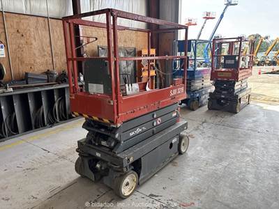 2019 Skyjack SJIII-3219 19' Electric Scissor Lift Man Aerial Platform bidadoo