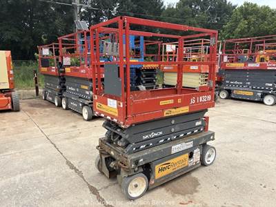 2019 Skyjack SJIII-3219 19' Electric Scissor Lift Mobile Aerial Platform bidadoo