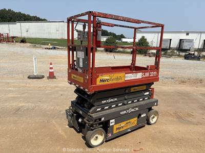 2019 Skyjack SJIII-3219 19' Electric Scissor Lift Man Aerial Platform bidadoo