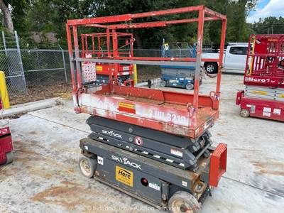 2017 Skyjack SJ III 3219 19' Electric Scissor Lift Man Aerial Platform bidadoo