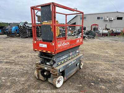 2014 Skyjack SJIII-3219 19' Electric Scissor Lift Man Aerial Platform bidadoo