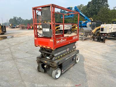 2013 Skyjack SJIII-3219 19' Electric Scissor Lift Man Aerial Platform bidadoo