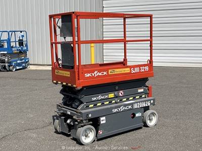 2016 Skyjack SJIII-3219 19' Electric Scissor Lift Man Aerial Platform bidadoo